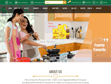 Tablet Screenshot of nirmalind.com